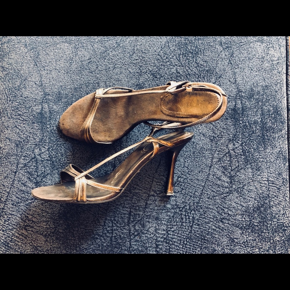 Nine West strappy heels